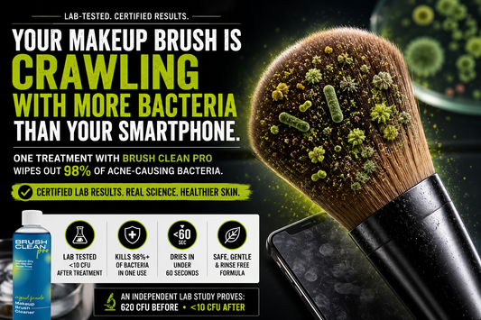 Your Makeup Brush is Crawling with More Bacteria Than Your Smartphone
